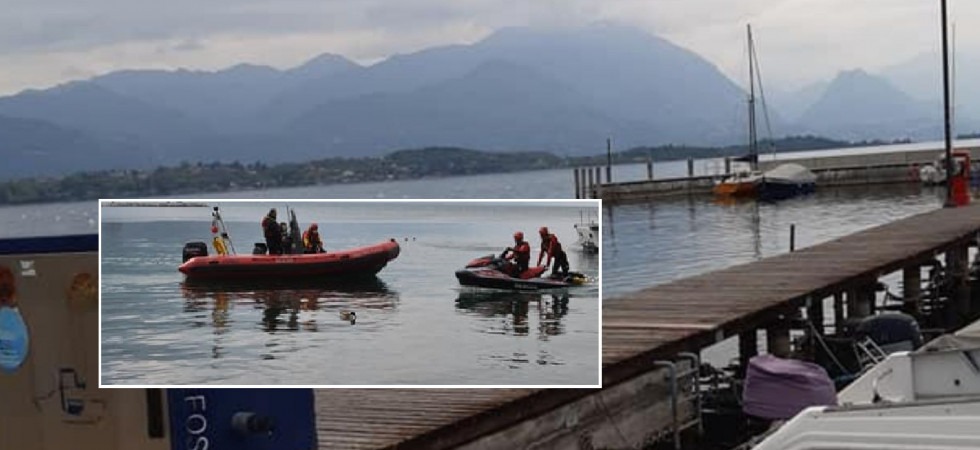 Allarme inquinamento nel Garda, anche i vigili del fuoco di Riva in arrivo a Manerba per contenere la diffusione del gasolio